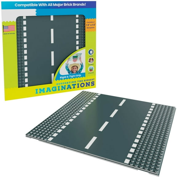 Gray Horizontal Street Baseplate