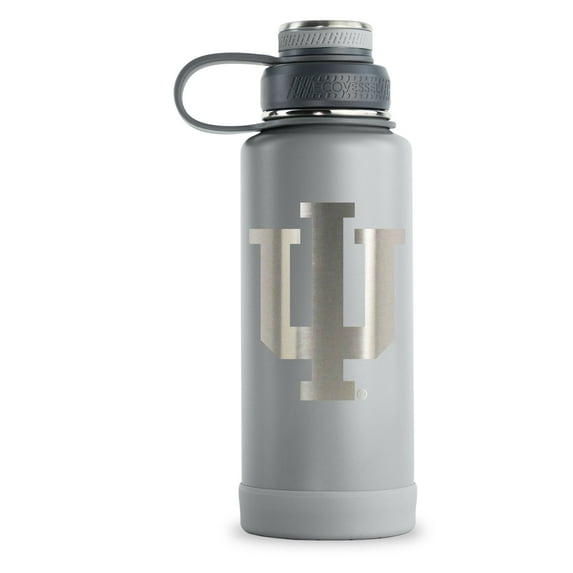 Gray Indiana Hoosiers 32oz. EcoVessel Boulder Bottle