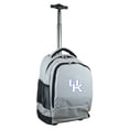 thumbnail image 1 of Gray Kentucky Wildcats 19'' Premium Wheeled Backpack, 1 of 6