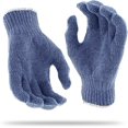 thumbnail image 1 of Gray Knit Gloves for Men 10" Washable Cotton Work Gloves with Elastic Knit Wrist 10 Oz. Pack of 12, 1 of 9