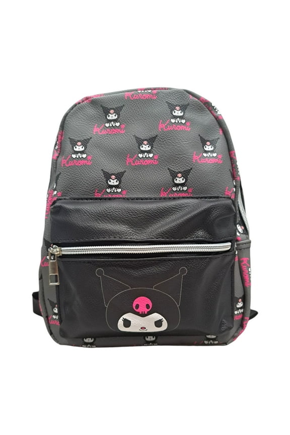Gray Kuromi Deluxe Mini Backpack