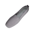 thumbnail image 1 of Gray Ladies Casual Flats With Flying Woven Design, Square Toe Comfortable Shoes For Summer, 1 of 7