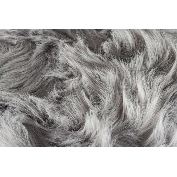 Sheepskin Fur Chair Pad 16" X 16 - 2 Pack - Grey