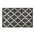 thumbnail image 1 of Gray Lattice Hand-Loomed Rug, 2 x 3 ft., 1 of 1