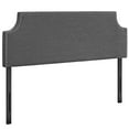 thumbnail image 1 of Modway Laura King Upholstered Polyester Fabric Headboard in Gray, 1 of 4