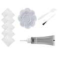 thumbnail image 1 of Gray Leather Repair Kit, Leather and Vinyl Restoration Set for Car Seats, Furniture, Upholstery Scratch and Tear Fix, 1 of 3