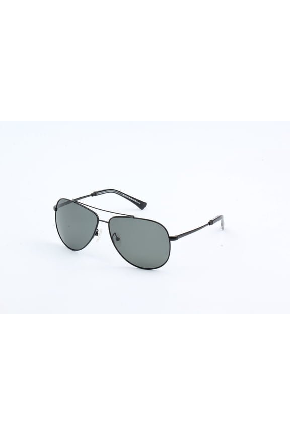 Gray Lens Aviator Frame Sunglasses - UV Protection Minimalist Daily & Office Eyewear