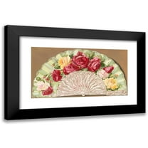 Gray Litho. Co 14x9 Black Modern Framed Museum Art Print Titled - My Lady's Fan (1902)