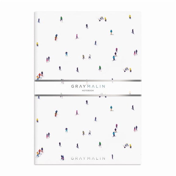 Gray Malin The Skiers A5 Notebook (Diary)