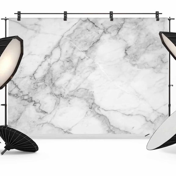 Gray Marble Backdrop for Photography,Fabric Photo Background Backdrop,Modern Simple Gradient Abstract Patterned Photo Booth Background for Portrait Photoshoot Video Wedding Decoration Banner 7x5ft