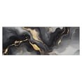 thumbnail image 1 of Gray Marble Gold Wave Pattern Kitchen Rug Mat,Kitchen Runner Rugs Non Skid Washable,Decorative Kitchen Floor Mats for Kitchen,Sink,Laundry,17"X47", 1 of 5
