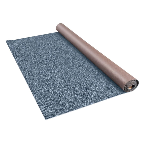 Gray Marine Carpet 6x39.3 ft - Waterproof Boat Carpeting for Indoor Outdoor Use, Patio, Deck, Porch, Garage Area Rug Runner, Anti-Slip Grey Rug