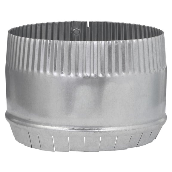 Imperial 30 Ga. 6 In. Galvanized Round Collar GV0843
