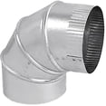 thumbnail image 1 of Gray Metal 7-30-302 7 in. 30 Gauge Galvanized Elbow, 1 of 1