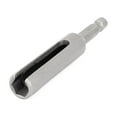 thumbnail image 1 of Gray Metal 8mm Hex Nut Slotted Extension Hexagon Driver Drill Bit 3" 80mm, 1 of 3