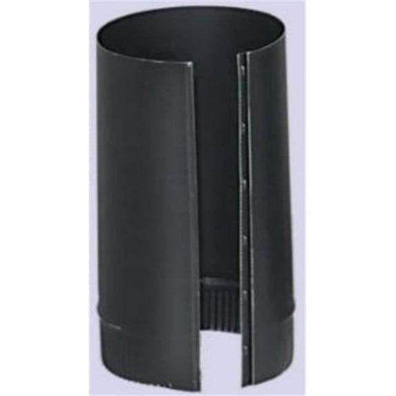 Gray Metal Products Inc. 8-24-600A 8 Inch x 12 Inch 24-ga Snap-Lock Black Stovepipe