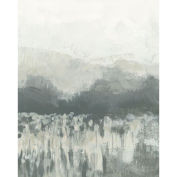 Gray Mist Meadow II Poster Print - June Erica Vess (24 x 36)