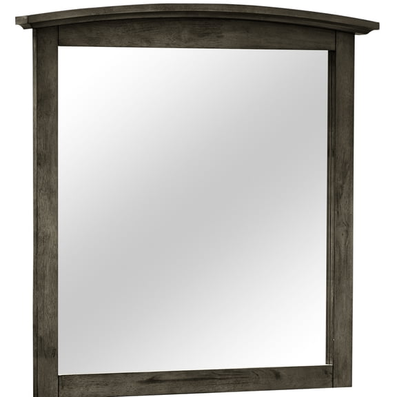 Gray Modern Mirror - G5405-m, Low For Clear Monitoring, Particle Board, 37.06 In Depth, 1.95 Width, 34.64 Height G5405-m Vivid Images, 37.06" 1.95" 34.64"