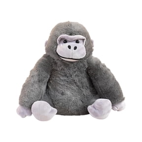 Gray Monkey Stuffed Animals, 10" Big Monkey Plush Toys, Soft and Cuddly Companion Plushie Gift for Monkey Lover, Theme-Party Favor
