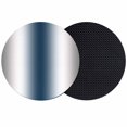 thumbnail image 1 of Gray Navy Blue Coasters Set of 2, Modern Gradient Geometric Absorbent Coasters for Drinks, Coaster for Bar Office Dining Coffee Table Accessories Decor, Non Slip Round Desk Coaster, 1 of 9