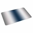 thumbnail image 1 of Gray Navy Blue Doormat Outdoor Entrance 18"x30", Modern Gradient Geometric Absorb Moisture Dirt Door Mats, Non-Slip Rubber Backing Floor Mats Indoor, Low-Profile Front Door Rugs, 1 of 9