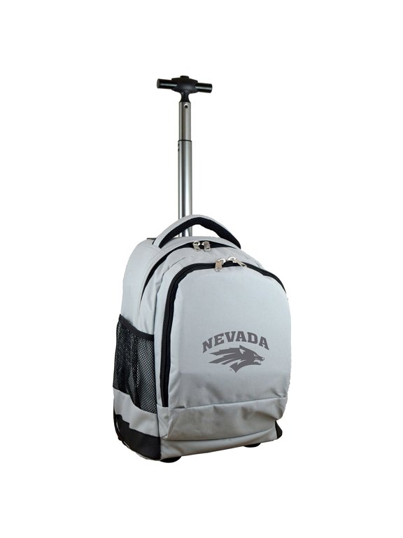 Gray Nevada Wolf Pack 19'' Premium Wheeled Backpack