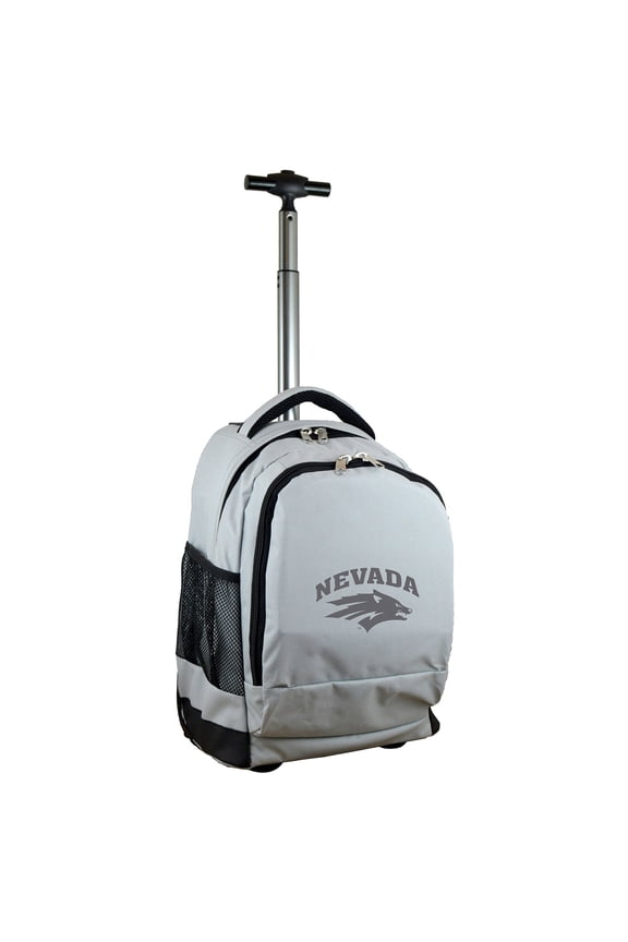 Gray Nevada Wolf Pack 19'' Premium Wheeled Backpack