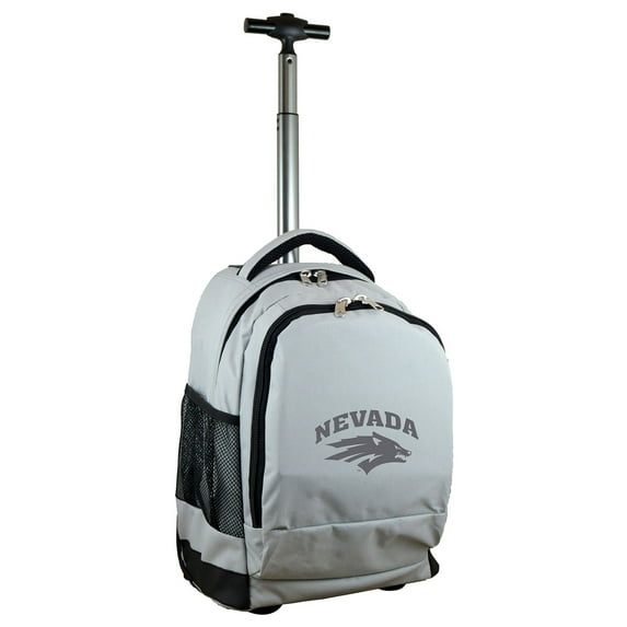 Gray Nevada Wolf Pack 19'' Premium Wheeled Backpack