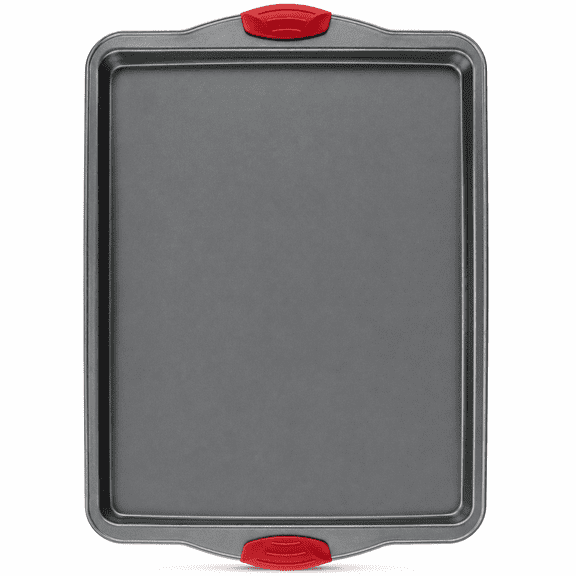 Gray Nonstick Carbon Steel Baking Sheet Half Cookie Tray
