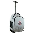 thumbnail image 1 of Gray Ohio State Buckeyes 19'' Premium Wheeled Backpack, 1 of 6