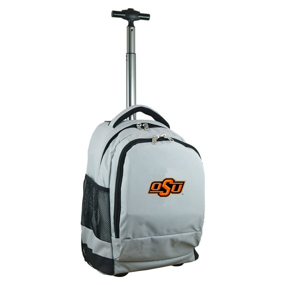 Gray Oklahoma State Cowboys 19'' Premium Wheeled Backpack