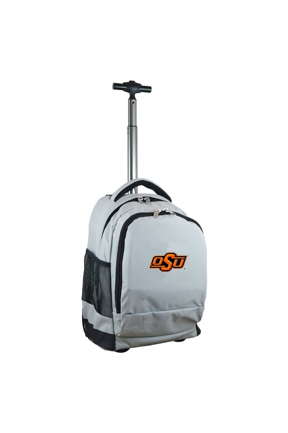 Gray Oklahoma State Cowboys 19'' Premium Wheeled Backpack