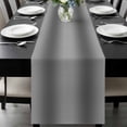 thumbnail image 1 of Gray Ombre Table Runner 72 Inches Long, Modern Abstract Art Farmhouse Gradient Kitchen Coffee Dining Table Decoration for Home Party Birthday Wedding Home Decor 13x72 Inches, 1 of 8