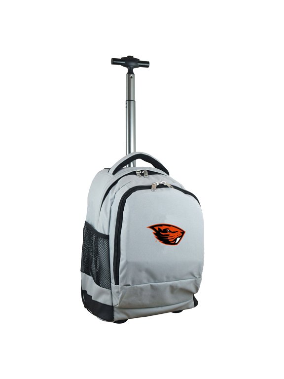 Gray Oregon State Beavers 19'' Premium Wheeled Backpack