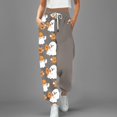 thumbnail image 1 of Gray Pajama Pants for Women Halloween Cosplay Cute Pajama Pants Classic Trousers Gifts for Adults, Theme Parties, Costume Parties,Dress-Up XL, 1 of 4