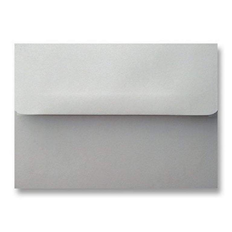Gray Pastel 25 Pack A7 Envelopes for 5 x 7 Invitations Announcements Showers from The Envelope Gallery Grey