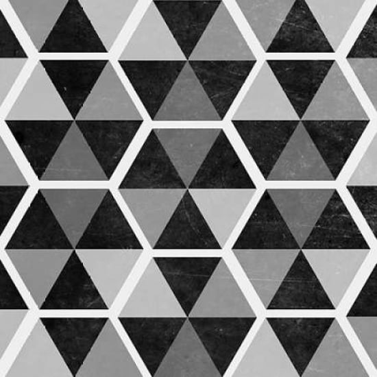Gray Pattern II Canvas Art - Sd Graphics Studio (24 x 24)