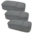 thumbnail image 1 of Gray Pencil Case, Pack of 3, 1 of 1
