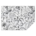 thumbnail image 1 of Gray Pioneer Flower Pattern Rectangle Tablecloth 60"x84",Waterproof Polyester Rectangle Table Cloth, Wipeable Spillproof Polyester Tablecloth for Dining, Camping, Indoor and Outdoor, 1 of 5