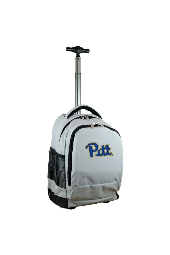 Gray Pitt Panthers 19'' Premium Wheeled Backpack