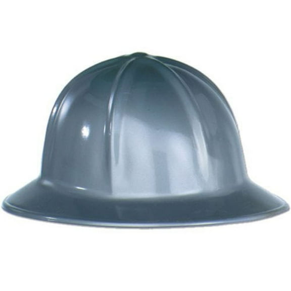 Gray Plastic Construction Helmet Party Accessory (1 count)