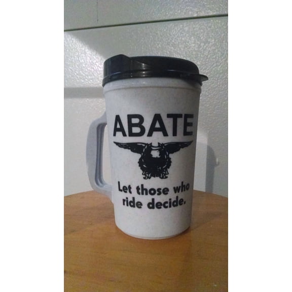 Gray Plastic Thermo Serve Coffee Mug