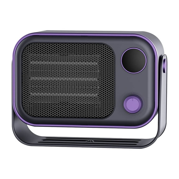 Gray Portable Heater Fan With 1200W Power For Home And Office Use Including Adjustable Speeds And Safety Features For Cost-Effective Heating