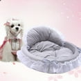 thumbnail image 1 of Gray Premium Pet Bed - Supportive Mattress for Cats and Dogs with Comfort Design, 1 of 6