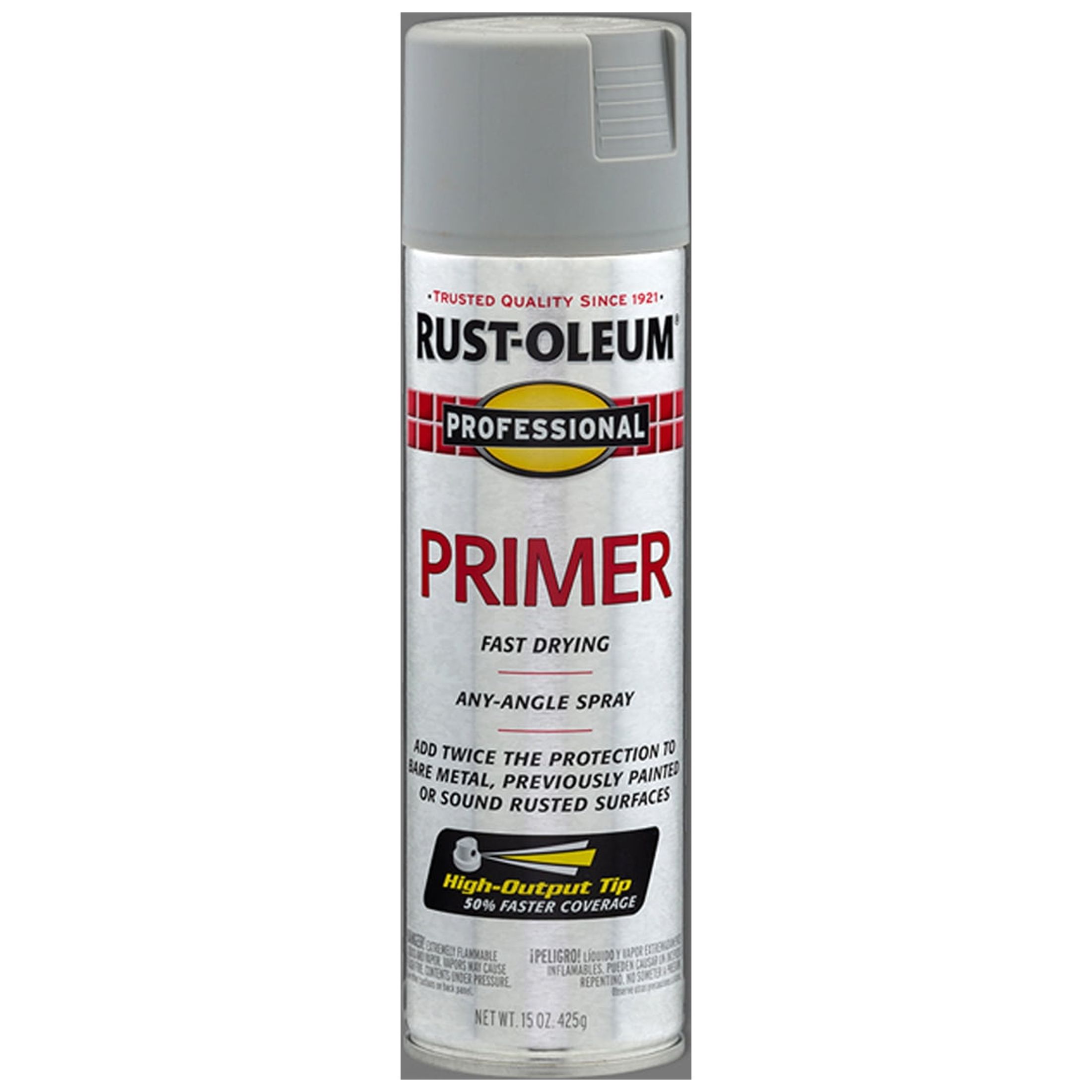 Gray Primer Rust Oleum Professional High Performance Flat Enamel Spray