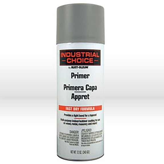 Rust-Oleum 1680830 1600 System Multi-Purpose Enamel Spray Paint 12-Ounce Gray