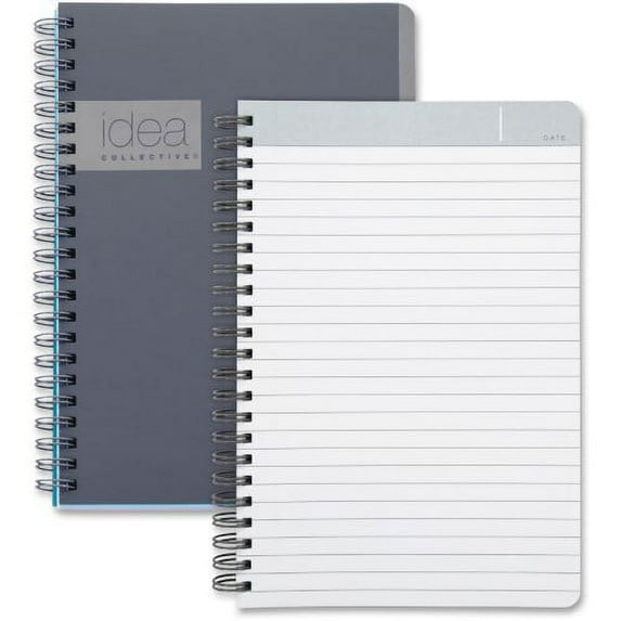 Gray Professional Double Wire-O Ruled Notebook (80 Sheets) (Pack of 36)