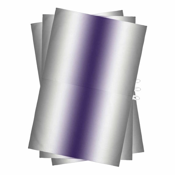 Gray Purple Kitchen Towels Set of 3, Water Absorbent Dish Towel, Modern Gradient Geometric Decorative Hand Towels - Quick Drying Cloth for Cooking Baking, 18x28 Inch