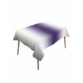 thumbnail image 1 of Gray Purple Table Cloth, Modern Gradient Geometric Waterproof Tablecloth for Rectangle Tables, Reusable Washable Fabric Table Cover for Restaurant Kitchen Dining Tables 52"x70", 1 of 6
