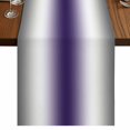 thumbnail image 1 of Gray Purple Table Runner 70 Inches Long, Modern Gradient Geometric Cotton Linen Table Runners Dresser Scarves, Decorative Fabric Tabletop Scarf Furniture Cover for Home Dinner Party 13"x70", 1 of 9